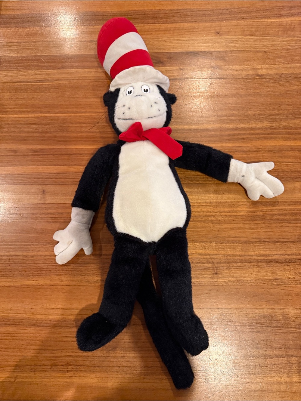 1995 30" Dr. Seuss cat in the hat plush
